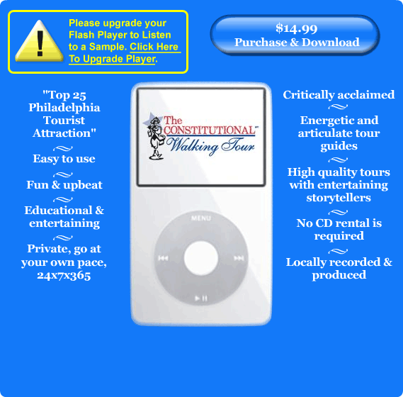 Purchase and Download the Philly MP3 Walking Tour